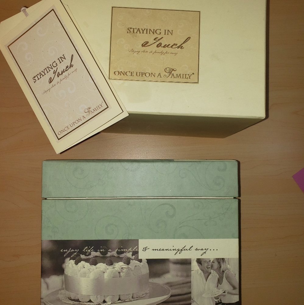 Once upon a family recipe box